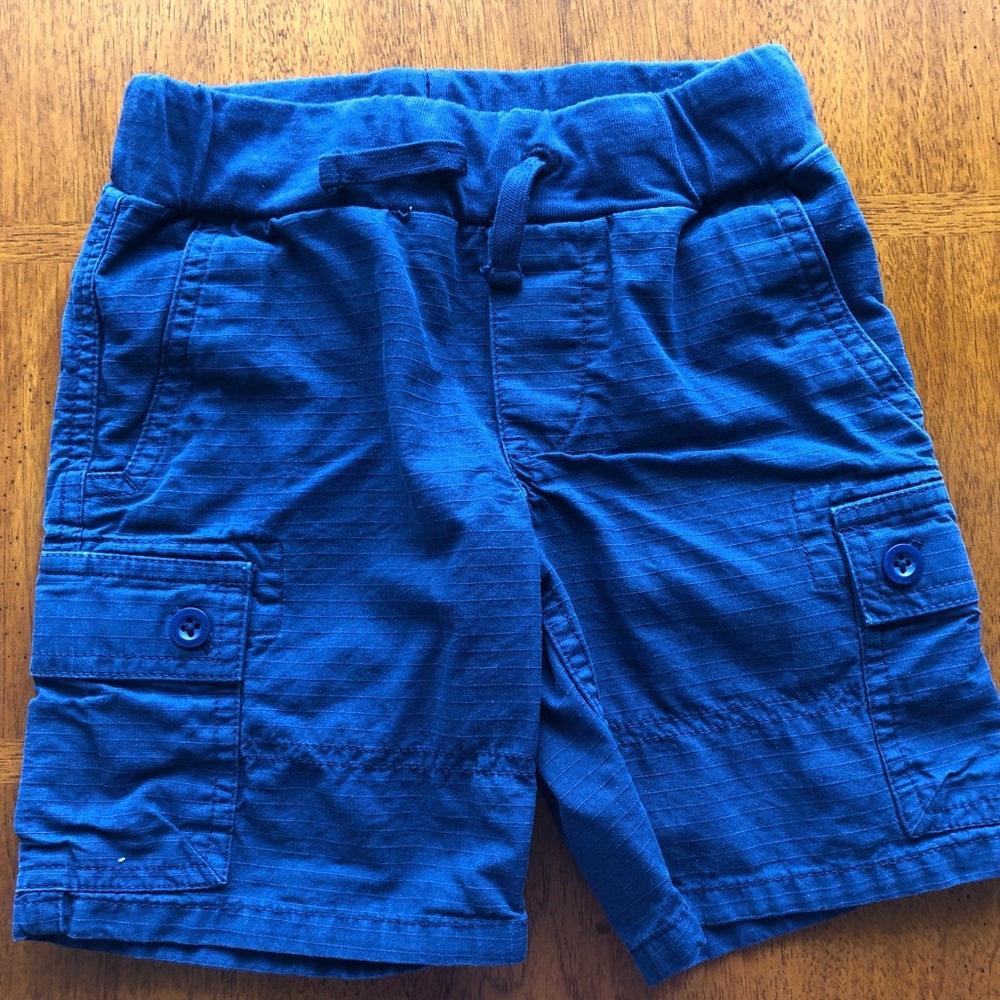 Cotton Pull-On Cargo Shorts